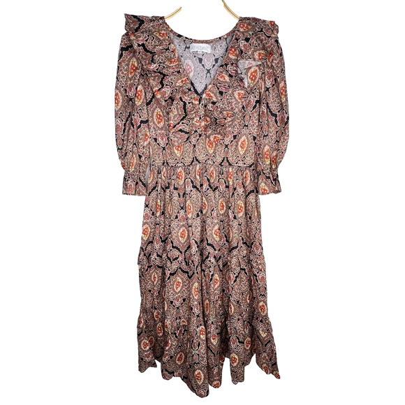 Anthropologie Dresses & Skirts - Anthropologie Kristinit Floral Maxi Dress Size Small Tiered‎